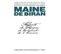 Rapport du physique et du moral de l'homme (OEuvres, tome VI)