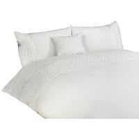 Rapport Duvet Ensemble de housse de couette Literie Rose et ruban surélevés Polycoton, coton et polyester
