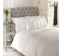 Rapport Duvet Ensemble de housse de couette Literie Rose et ruban surélevés Polycoton, coton et polyester