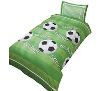 Rapport Football Parure de lit Simple en Polyester Vert