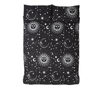 Rapport Home Celestial Parure de lit 2 pièces en Polycoton Noir