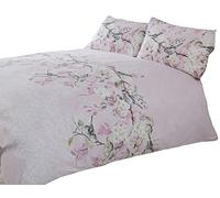 Rapport Home Eloise Parure de lit Super King Size en Polyester et Coton Rose