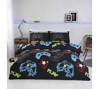 Rapport Home Gamer Parure de lit en Microfibre pour lit Double Multicolore