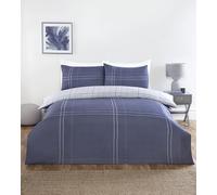 Rapport Home Hudson Parure de lit Double en Microfibre avec Housse de Couette, Drap-Housse et taies d'oreiller Assorties