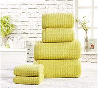 Rapport Home Jive-Six-Piece Lot de 6 Serviettes gaufrées 480 g/m², Coton, 6pcs Bale