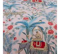 Rapport Home Jungle Expedition Parure de lit Double Rose poudré