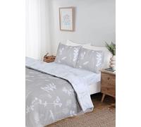 Rapport Home Parure de lit avec Drap-Housse et taie d'oreiller Assortis pour lit King Size Motif Floral