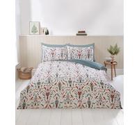 Rapport Home Parure de lit de Noël en Microfibre Motif Casse-Noisette King Multicolore