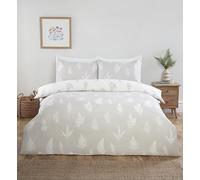 Rapport Home Parure de lit Double réversible en Microfibre avec Housse de Couette, Drap-Housse et taies d'oreiller Assorties