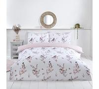 Rapport Home Parure de lit réversible en Microfibre Motif Floral Vintage