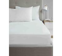 Rapport Home So Soft Drap-Housse en Microfibre pour lit Double Blanc