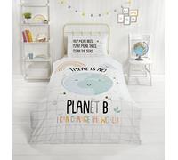 Rapport Home Sustainable Planet B Parure de lit Simple
