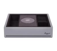 Rapport London - MC151 - Boîte de rangement avec chargeur à induction - Formula - gris