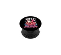 Rapport mi-année Toujours Coquin Père Noël en Juillet Humour PopSockets PopGrip Adhésif