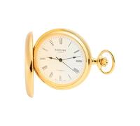 Rapport Montre gousset mécanique Full Hunter plaqué or