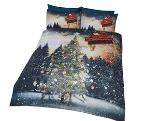 Rapport Northern Lights Ensemble Housse de Couette Multicolore, King