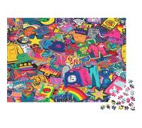 Rapport Panne Casse-tête 1000 Pièces avec Découpe Précise, Jeu De Puzzles en Lot activité Zen pour La Décoration De Bureau, Idée Cadeau Anniversaire 52x38cm/1000pcs