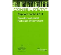 Rapport Public 2011 - Consulter Autrement, Participer Effectivement