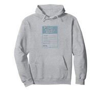 Rapport sur Les Sentiments blessés : Formulaire de Soutien émotionnel Humoristique Sweat à Capuche, Unisexe pour Adultes, Gris Chiné, L