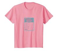 Rapport sur Les Sentiments blessés : Formulaire de Soutien émotionnel Humoristique T-Shirt, Enfant, Rose, 3 Ans