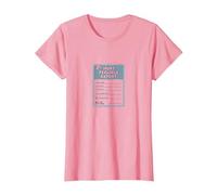 Rapport sur Les Sentiments blessés : Formulaire de Soutien émotionnel Humoristique T-Shirt, Femme, Rose, 3XL