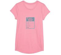 Rapport sur Les Sentiments blessés : Formulaire de Soutien émotionnel Humoristique T-Shirt, Fille, Rose, L