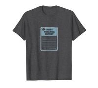 Rapport sur Les Sentiments blessés : Formulaire de Soutien émotionnel Humoristique T-Shirt, Homme, Chiné Foncé, 6XL