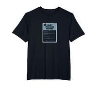 Rapport sur Les Sentiments blessés : Formulaire de Soutien émotionnel Humoristique T-Shirt, Homme Grandes Tailles, Noir, 6X Tall
