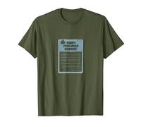 Rapport sur Les Sentiments blessés : Formulaire de Soutien émotionnel Humoristique T-Shirt, Homme, Olive, XXL