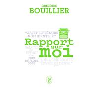 Rapport sur moi