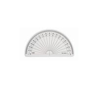 Rapporteur 1/2 cercle degrés Ø 13 cm - graphoplex