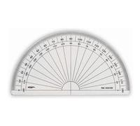 Rapporteur 1/2 cercle degrés Ø 13 cm - graphoplex