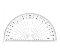 Rapporteur 1/2 Cercle Grades Ø 25 Cm