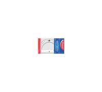 Rapporteur 180 degrés, 120 mm, en plastique