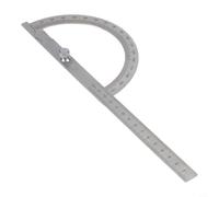 Rapporteur Acier 180° Règle Protracteur Angle Rapporteur Acier | Acier inoxydable épais, corps rigide, ne se plie pas, verrouillage par , mesure précise