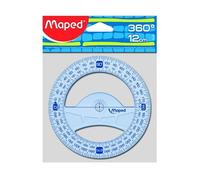 Rapporteur circulaire 360° Diamètre 12 cm Maped Geometric