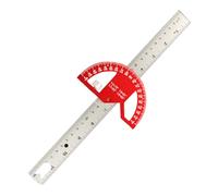 Rapporteur d'Angle - Instrument De Mesure En D'Aluminium De Précision,Règle Rapporteur d'Angle | Pour le Marquage des Charpentiers, des Architectes, Ingénieurs et Élèves