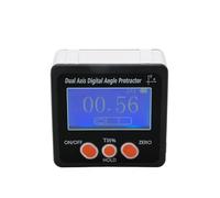 Rapporteur d'angle numérique à deux axes, base magnétique puissante avec rétroéclairage, outil de mesure d'angle de haute précision(With backlight)
