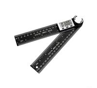 Rapporteur d'angle numérique avec grand écran et plage de mesure complète à 360 degrés avec mise hors tension automatique pour une lecture précise de l'angle