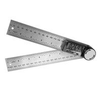 Rapporteur d'angle numérique Brüder Mannesmann M81220 200 x 200 mm 360 °