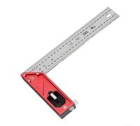 Rapporteur d'angle numérique pour professionnel 360° avec écran LCD haute précision pour menuiserie et pour carrelage - Fausse équerre multifonction en pour aluminium gravé 250mm(300)