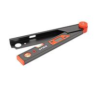 Rapporteur d'angle numérique STIER SDW 450, écran LCD ±0,1°, aluminium, 450 mm