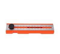Rapporteur d'angle réglable, règle multi-angle pliable, jauge de | Rapporteur d'angle ABS pliable jauge de profondeur niveau à bulle verrouillage outil de mesure précis chantier bricolage