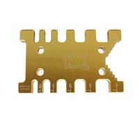 Rapporteur d'angle, Table de toupie Plaque d'insertion Bancs de travail du bois Scie de table W Guide de jauge d'onglet Profilé en aluminium Clôture Supports coulissants(Aluminum Gauge Gold)