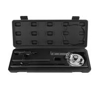 Rapporteur de biseau universel en acier à 360 degrés, règle de mesure d'angle avec loupe, échelles de gravure, pour la mesure d'angle interne et externe i