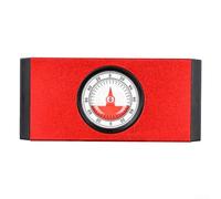 Rapporteur de pente en alliage d'aluminium multifonction avec inclinomètre magnétique compatible avec outil de mesure d'angle et indicateur de niveau d'inclinaison