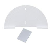 Rapporteur demi-cercle pliable multifonctionnel, outil d'expérimentation physique, outil de mesure, rapporteur demi-cercle pliable multifonctionnel pour l'école