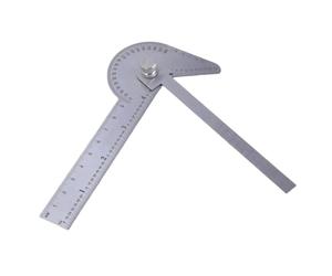 Rapporteur en acier avec marquages faciles à lire, petit rapporteur de 9 cm, pour étudiants, ingénieurs, bricoleurs, rénovations de maison