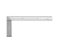 Rapporteur en alliage d'aluminium - Mesure carrée à angles droits - Règle pour travaux manuels - Amélioration de la maison et de la construction