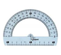 Rapporteur incassable 180 degrés Maped